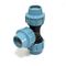 多管のための ISO14001 青い HDPE の圧縮付属品のカップリング